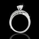 1.33 tcw Unique Diamond Engagement Ring