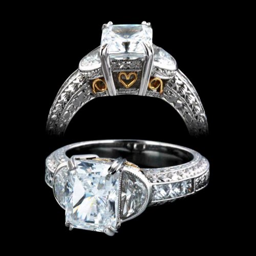 1.92 ctw Vintage Engagement Ring