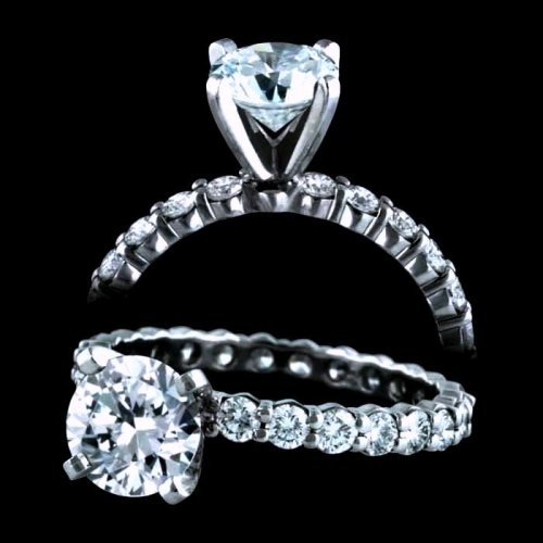 2.0 ctw Eternity Engagement Ring