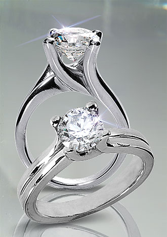 1 Carat Contemporary Solitaire