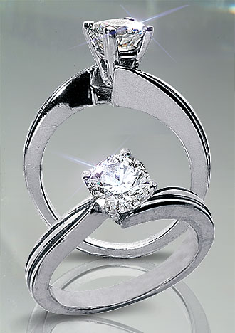 1 Carat Contemporary Solitaire
