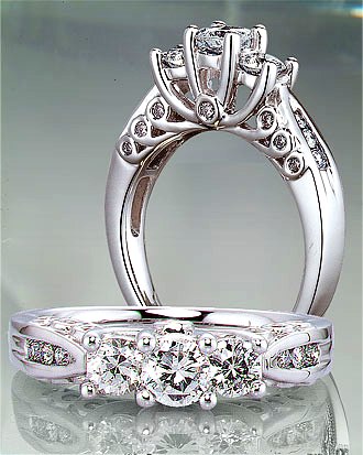 1.70 TCW Unique Engagement Ring